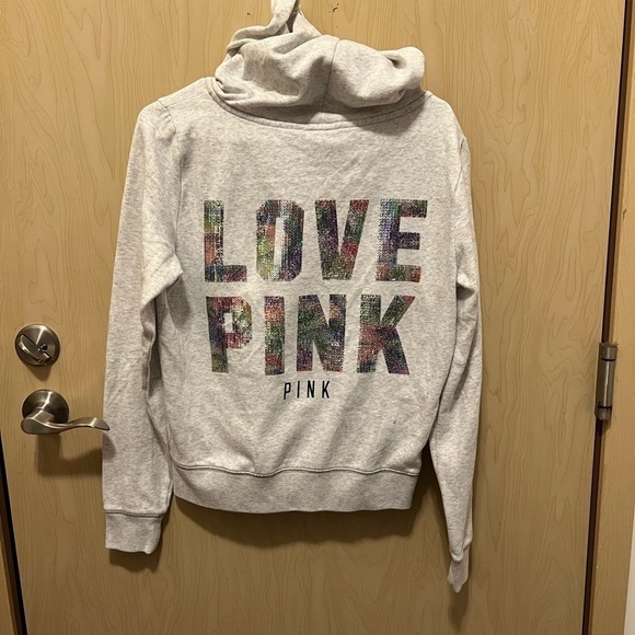 Rare pink bling pastel hoodie